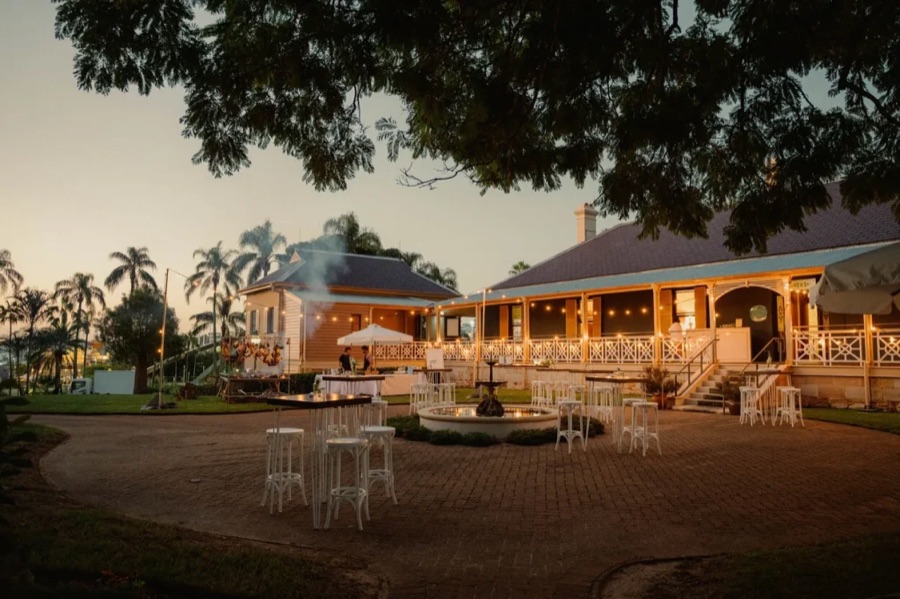 Newstead House — a Brisbane venue catered by Garnishes