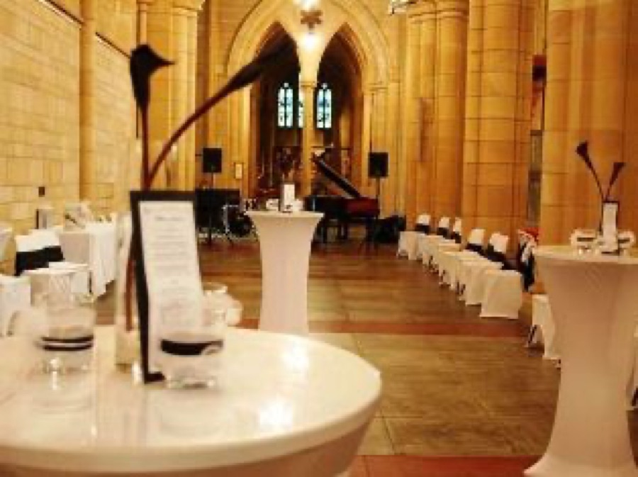 St John's Cathedral — a Brisbane venue catered by Garnishes